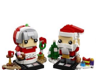 【折后$9.09】原价19.99 LEGO乐高圣诞 爷爷奶奶