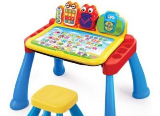 【折后34.95】原价47.89 V tech宝宝智能学习桌