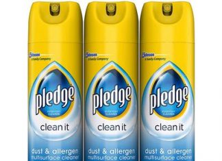 Pledge消毒喷雾 3瓶