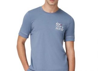 【折后9.99】原价14.99 三枪男款睡衣家居服