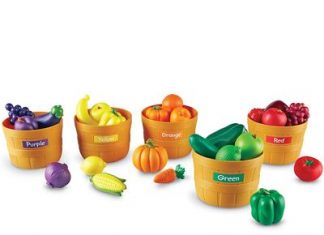 【折后20.39】原价39.99 Learning Resources 农夫市场蔬果玩具套装 30件